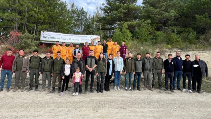 Bozkurt'ta Milli Ağaçlandırma Günü Kutlandı