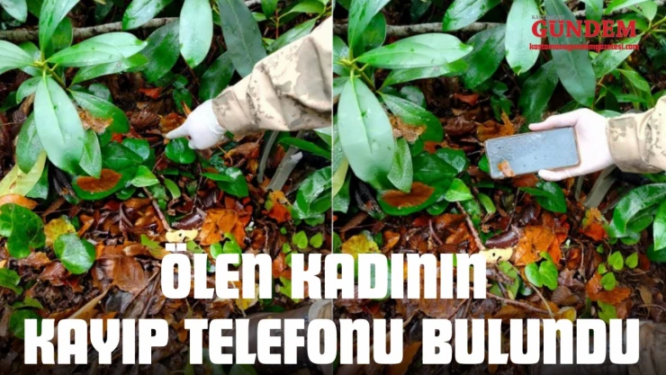 Bozkurt'ta Ölen Kadının Kayıp Telefonu Bulundu