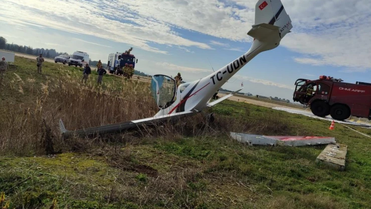 Bursa'da Uçak Kazası!
