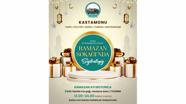 Bursa KASDERFED'ten Ramazan Etkinlikleri