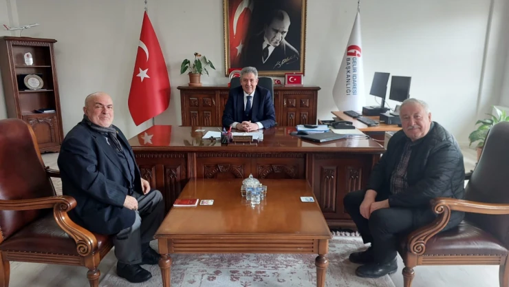 Büyükoral Ve Muhziroğlu'ndan Defterdarlığa Ziyaret