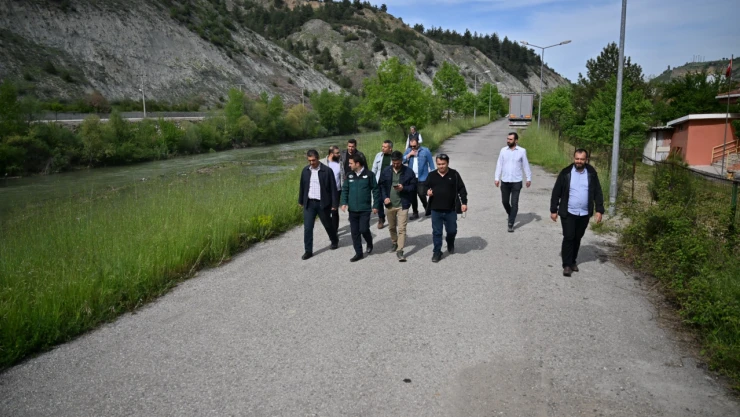 Çalışmaları Yerinde İncelediler