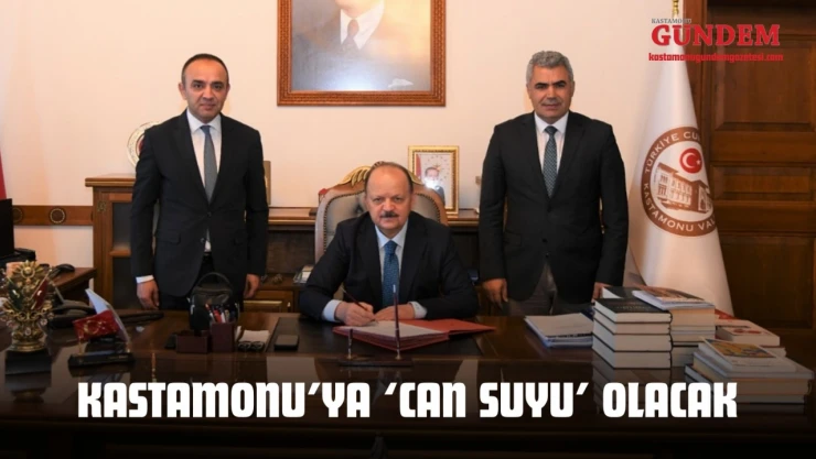 'Can Suyu' Olacak Projede İmzalar Atıldı