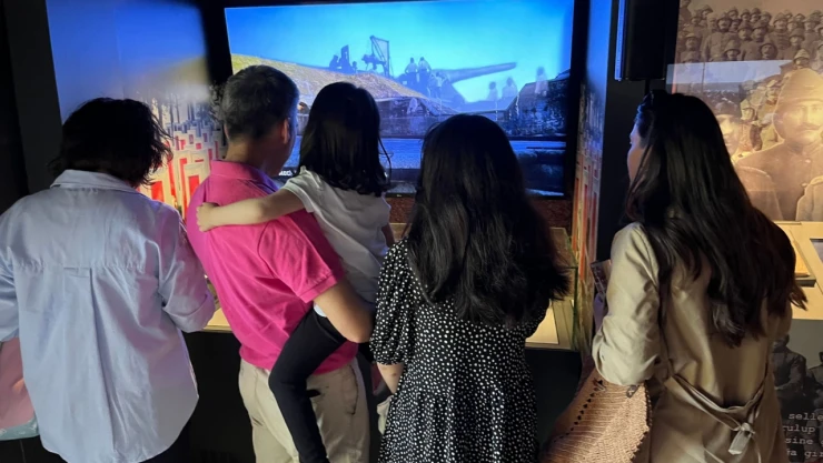 Çanakkale Savaşları Mobil Müze Tırı ziyaretçilerini ağırladı