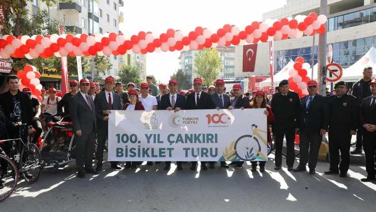 Çankırı'da Cumhuriyet'in 100'üncü yılı dolu dolu kutlanıyor