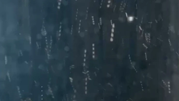 Çankırı'da Kar Yağışı Başladı