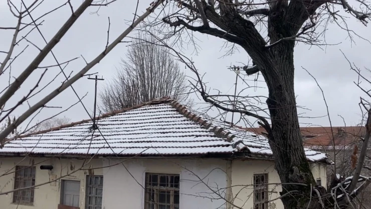 Çankırı'da Kar Yağışı Etkili Oldu