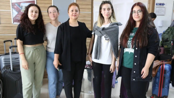 Çankırı'da üniversite öğrencileri yurtlarına yerleşti