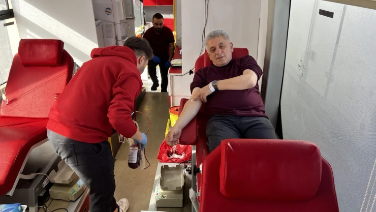 Çatalzeytin Belediyesi'nden Kan Bağışına Destek
