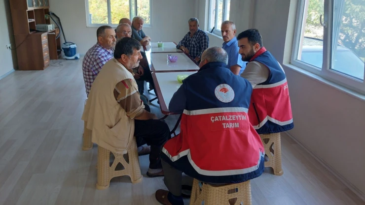 Çatalzeytin'de Çiftçilerle Cuma Buluşması Aşağısökü Köyü'nde Yapıldı