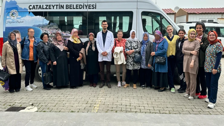 Çatalzeytin'de Mamografi Taramaları Devam Ediyor