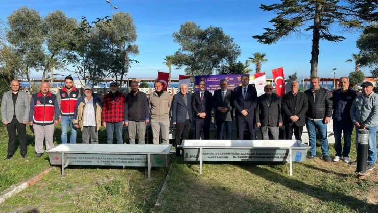 Çatalzeytin'de Sıvat Dağıtımı Yapıldı