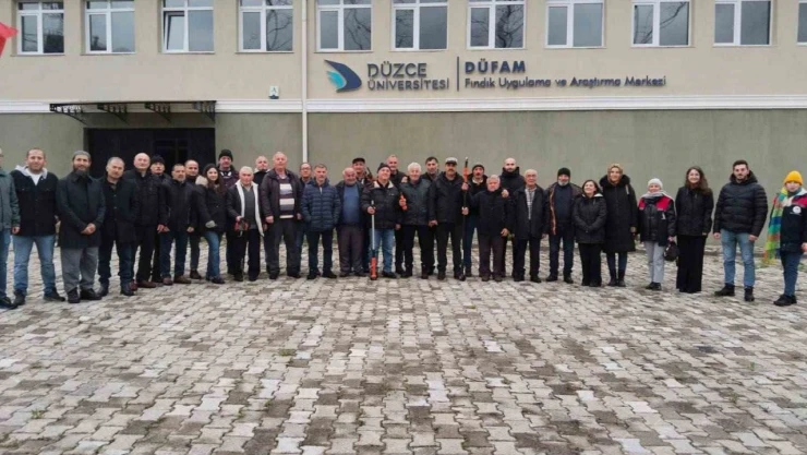 Çaycumalı Fındık Üreticilerine Düzce'de Teknik Gezi