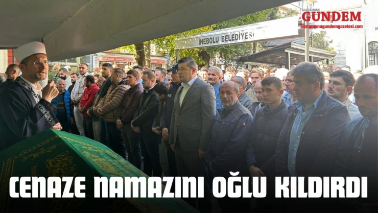 Cenaze Namazını Oğlu Kıldırdı