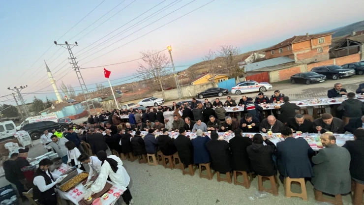 Çetmi Köyünde İftar Düzenlendi