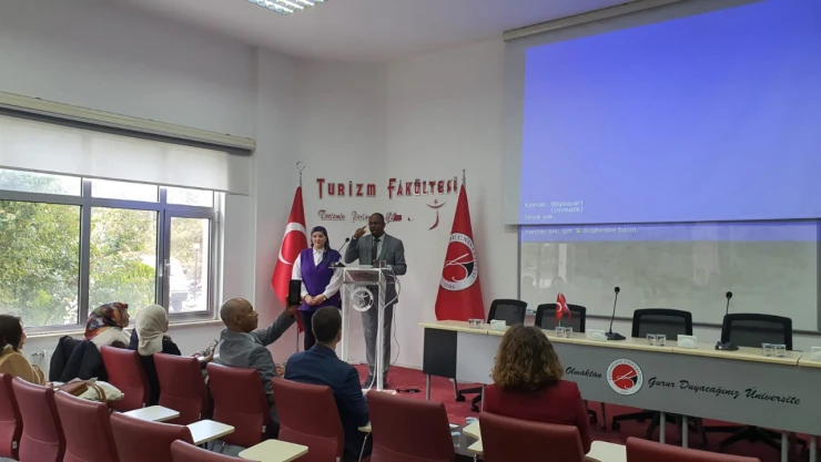 Cezayir Heyetinden Turizm Fakültesi'nde Konferans