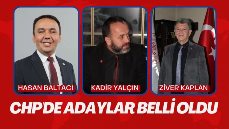 CHP'nin Kastamonu adayları belli oldu