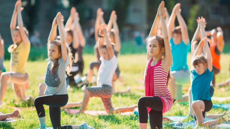 Cide'de Çocuklar İçin Orman Partisi ve Yoga Etkinliği