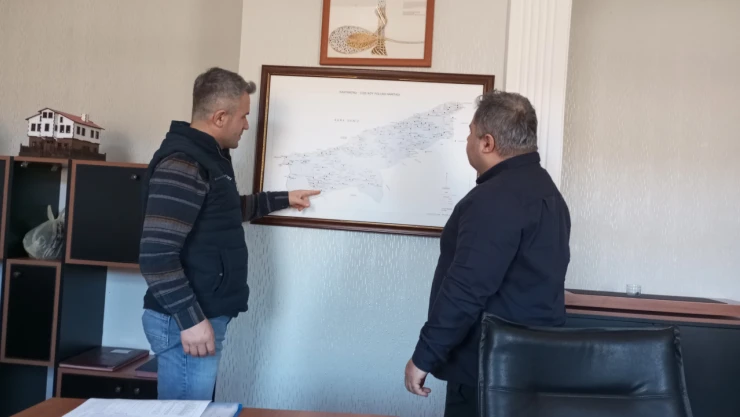 Cide'de Kapalı Köy Yolu Kalmadı