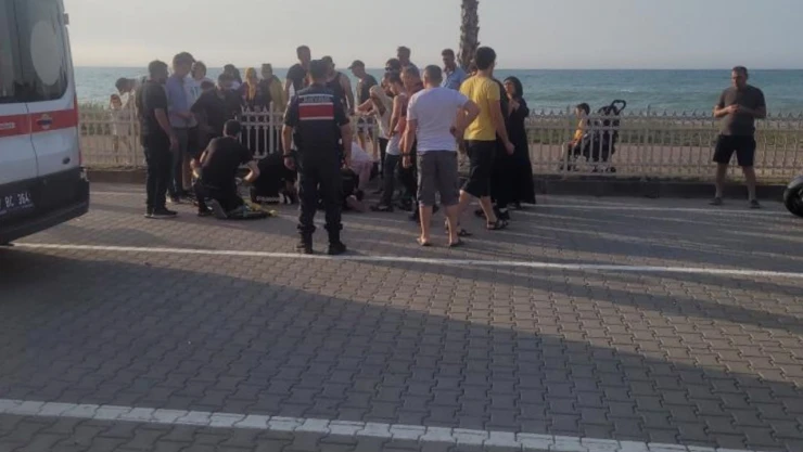 Cide'de kaza: 1 yaralı