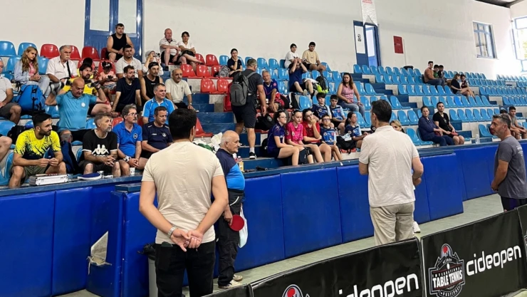 Cide'de Masa Tenisi Turnuvası Başladı