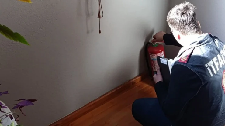 Cide'de Turizm İşletmelerine Yangın Güvenliği Denetimi