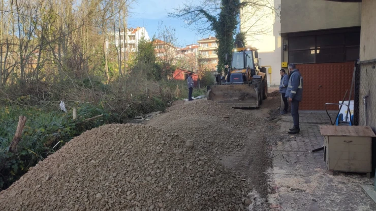 Cide'de Yol Onarımına Hız Verildi