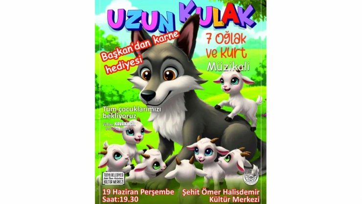 Çocuklar İçin Müzikal Düzenlenecek