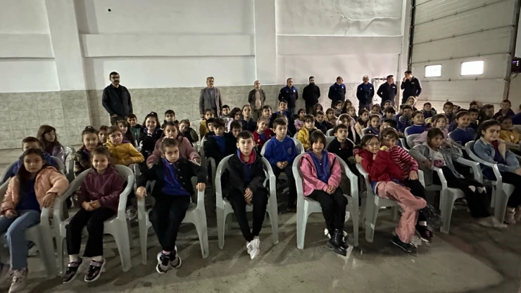 Çocuklara Temel Yangın Eğitimi Verildi