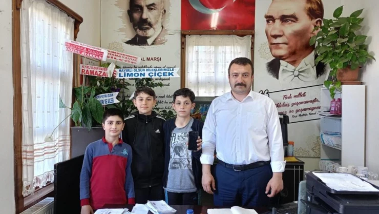 Çocuklardan Örnek Davranış