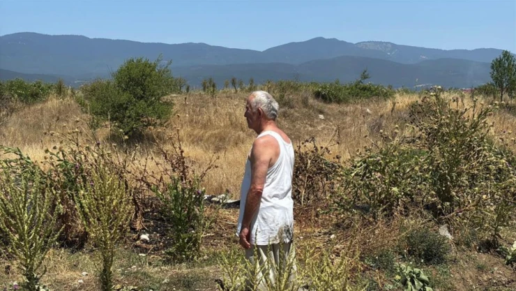 Çöpleri Yakmak İsterken Kendini De Yaktı