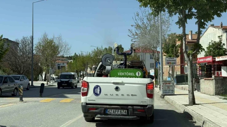 Çorum Belediyesi Ekipleri Vektörel Mücadele İçin Gece-Gündüz Sahada