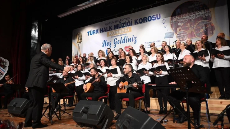 Çorum Belediyesi THM Korosu Yeni Sezona 'Merhaba' Dedi