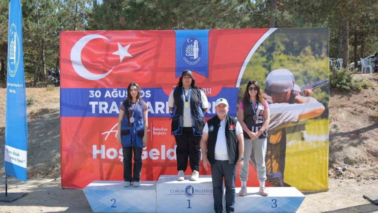 Çorum'da 115 Sporcu Hedefleri Vurabilmek İçin Yarıştı