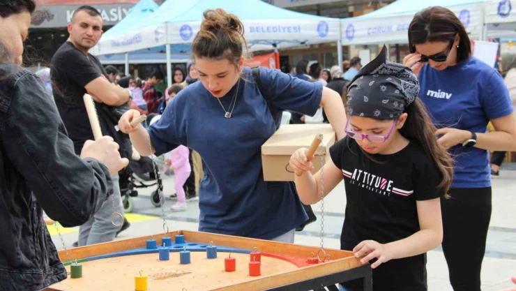 Çorum'da Aileler Festivalde Buluştu