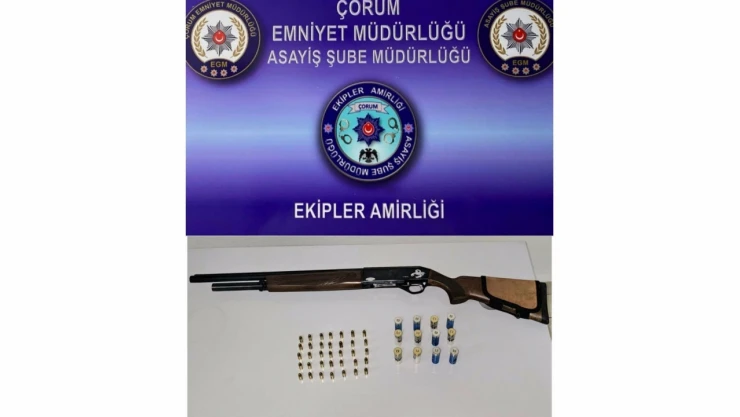 Çorum'da Aranan 4 Şahıs Yakalandı