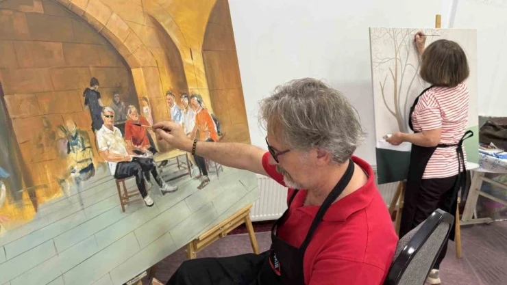 Uluslararası Resim Çalıştayı Başladı