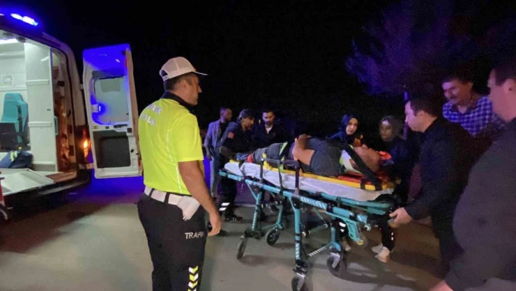 Çorum'da İki Motosiklet Çarpıştı: 1 Yaralı