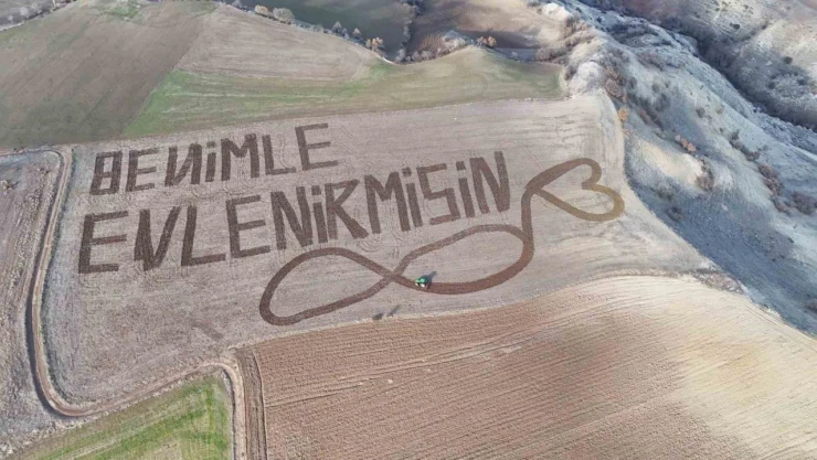 Çorum'da İlginç Evlilik Teklifi