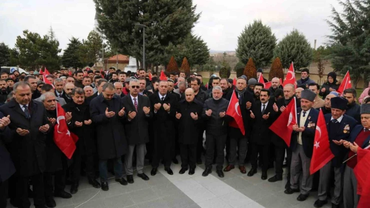 Çorum'da Şehitler İçin Dua