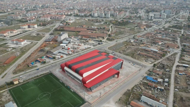 Yapımı Tamamlanan Spor Salonu Güreş Şampiyonası ile Hizmete Girecek