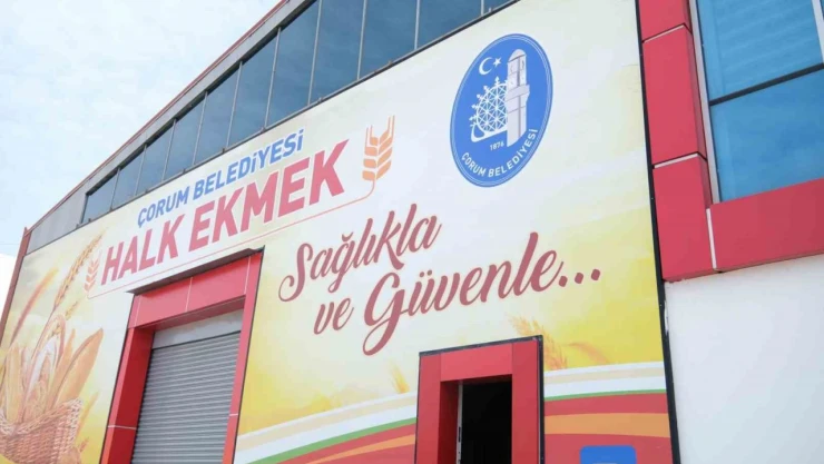 Çorum Halk Ekmek Fabrikası Üretim Kapasitesini Artırdı