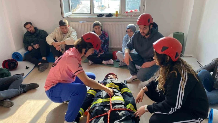 Çorum İtfaiyesi'nden Öğrencilere Eğitim