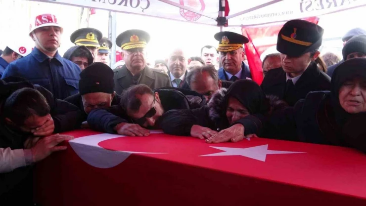 Çorum Şehidi Son Yolculuğuna Uğurlanıyor