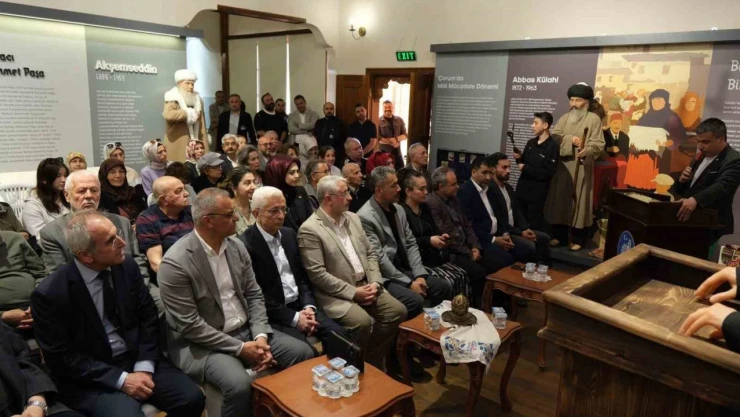 Çorum Şehir Müzesi'nde 1. Yıla Özel Vefa Programı