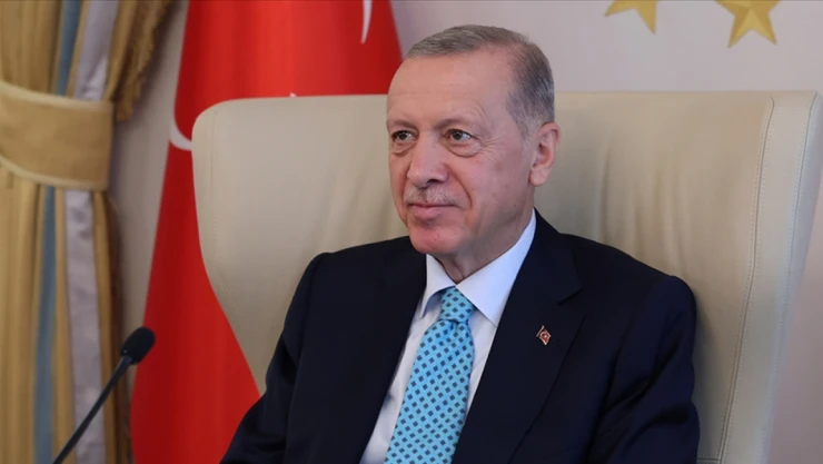 Cumhurbaşkanı Erdoğan A Milli Erkek Basketbol Takımını Tebrik Etti