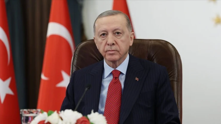 Cumhurbaşkanı Erdoğan'dan, A Milli Futbol Takımı'na Tebrik