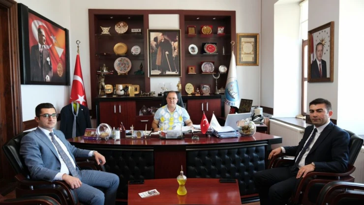 Cumhuriyet Savcılarından Başkan Özay'a ziyaret