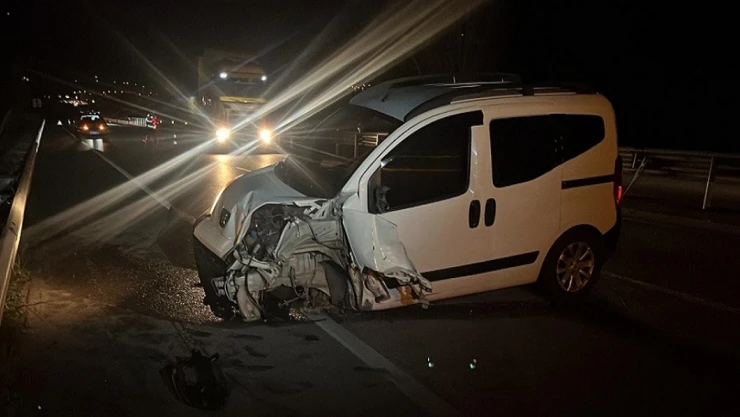 D-100'de Kaza 1 Yaralı