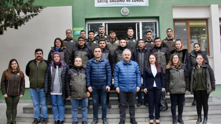 Daday'da başarılı personel ödüllendirildi